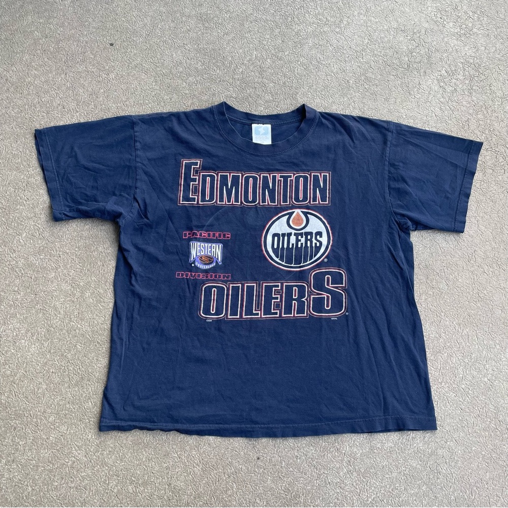 Vintage Edmonton Oilers T Shirt